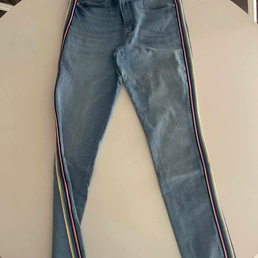 Express Blue Skinny Jeans with Modern Fit